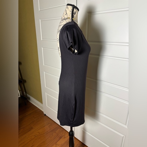 Meshki Reyna Recycled Nylon Backless Mini Dress Black XL - Picture 8 of 10